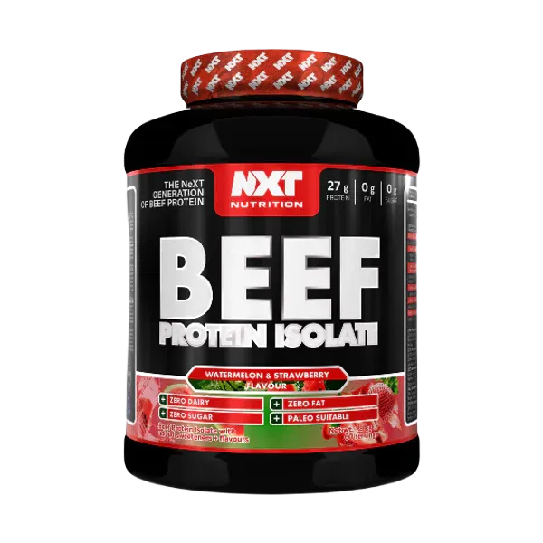 Picture of NXT BEEF ISOLATE 1.8KG WATERMELON STRAWBERRY