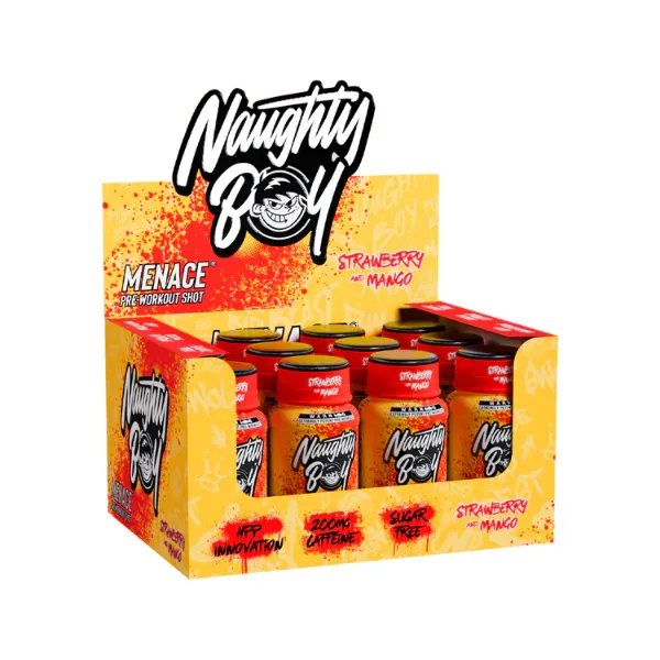 Picture of Naughty Boy Menace Shot Strawberry Mango x 24