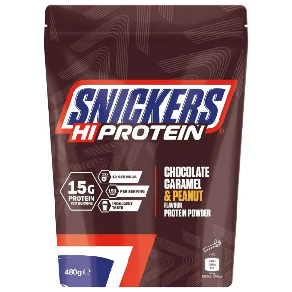 Picture of Snickers Protein Powder Caramel & Peanut  480g