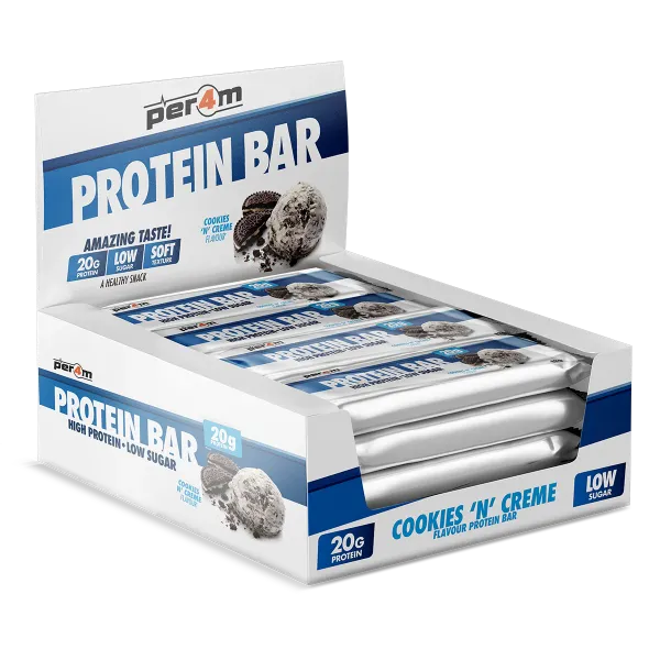 Picture of Per4m Protein Bar Cookies & Cream 12 x 62g