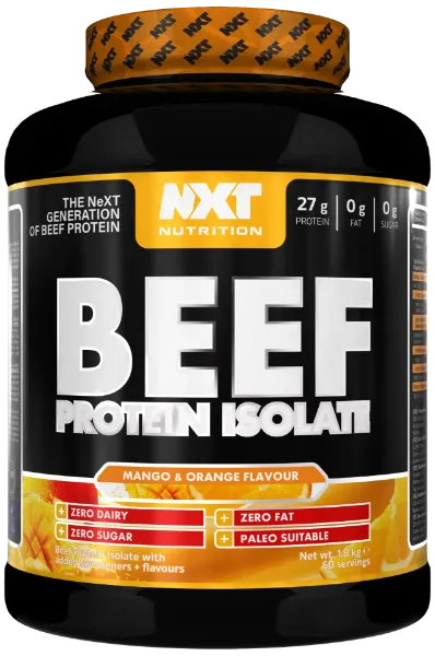 Picture of NXT BEEF ISOLATE 1.8KG MANGO ORANGE