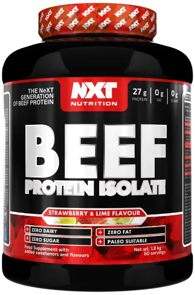 Picture of NXT BEEF ISOLATE 1.8KG STRAWBERRY LIME