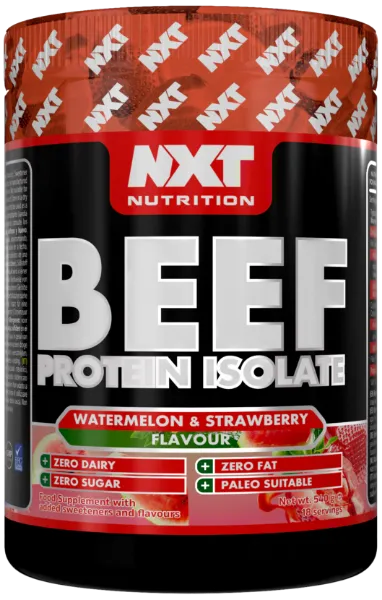 Picture of NXT Beef Protein Isolate WatermelonStrawberry 540g