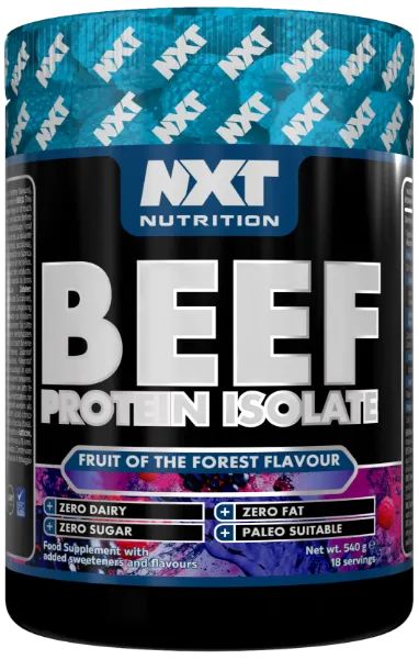 Picture of NXT BEEF ISOLATE FRUIT OF THE FOREST 540G