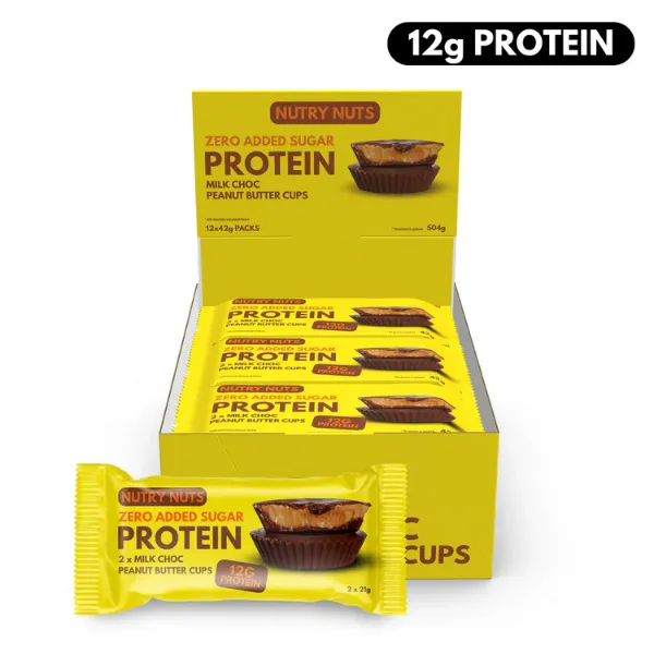 Picture of Nutry Nuts Peanut Butter Cups 12 x42g