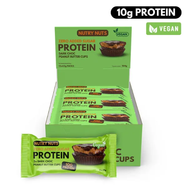 Picture of Nutry Nuts Dark Choc Peanut Butter Cups 12 x42g