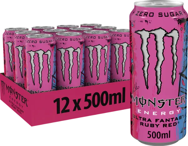 Picture of MONSTER RUBY RED 12X500ML