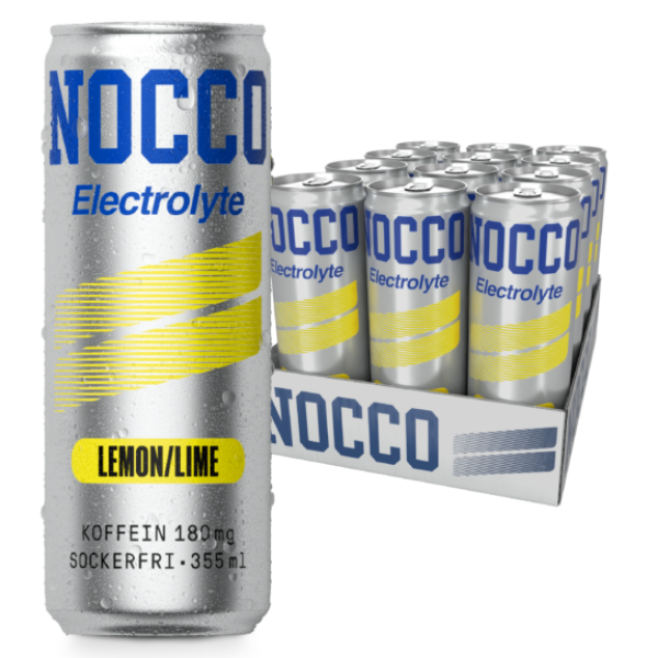 Picture of NOCCO ELECTROLYTE LEMON LIME 12X355ML
