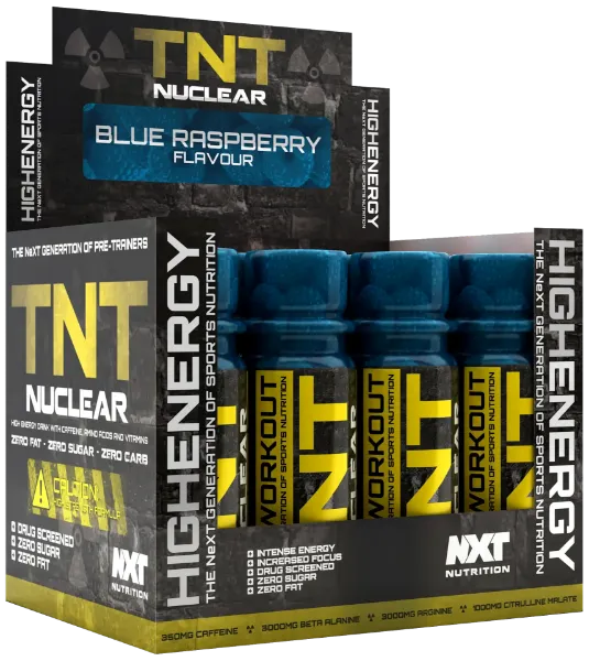 Picture of TNT SHOT 12PK BLUE RASPBERRY