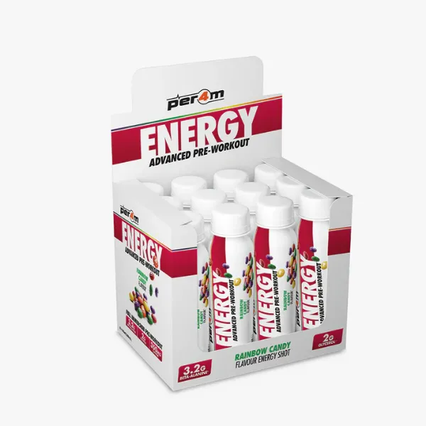Picture of PER4M ENERGY SHOT RAINBOW CANDY 12X100ML