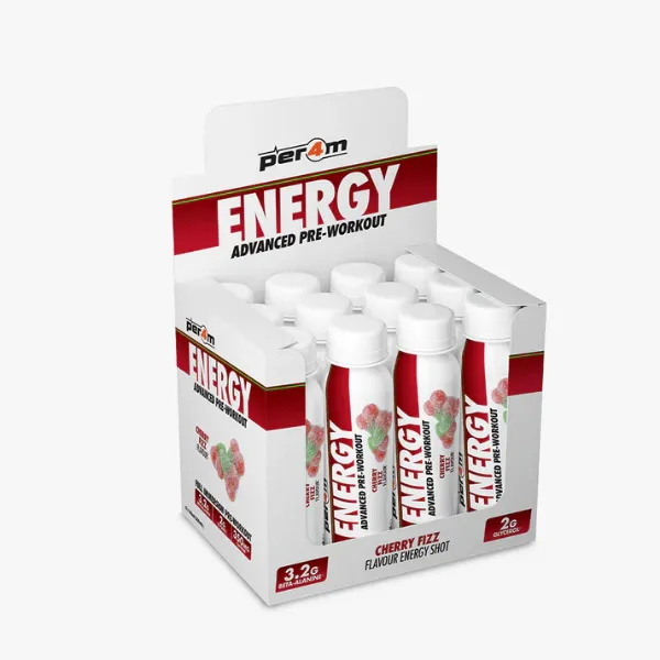 Picture of PER4M ENERGY SHOT CHERRY FIZZ 12X100ML
