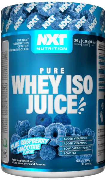 Picture of NXT PURE WHEY ISO JUICE 900G BLUE RASPBERRY