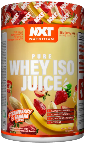 Picture of NXT PURE WHEY ISO JUICE 900G SBERRY BAN