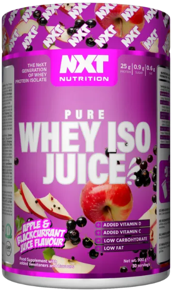 Picture of NXT PURE WHEY ISO JUICE 900G APPLE BLACKCURRANT