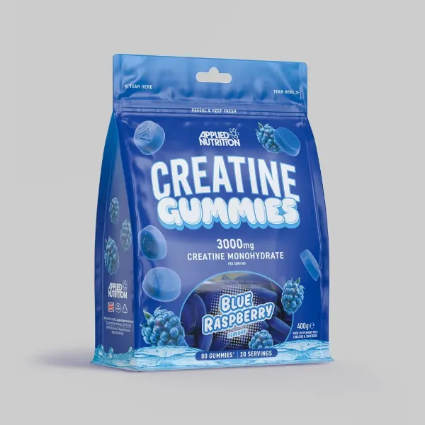 Picture of AN Creatine Gummies Blue Raspberry 300mmg (80pk)