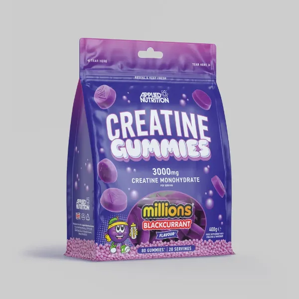 Picture of AN Creatine Gummies Blackcurrant 300mmg (80pk)