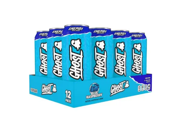 Picture of GHOST ENERGY BLUE RASPBERRY 12X500ML
