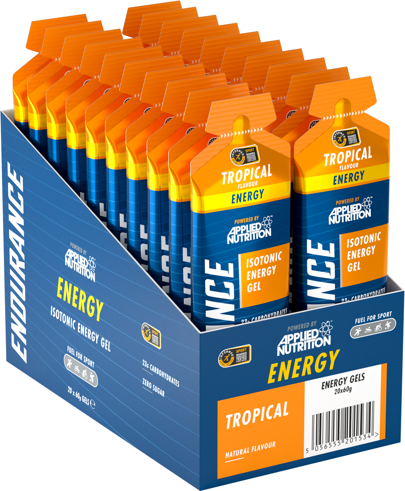 Gel Endurance Velocity Fuel - Energy Tropical x 20